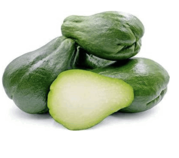 Chayote negro tierno